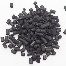 Pelletierte Pflanzenkohle