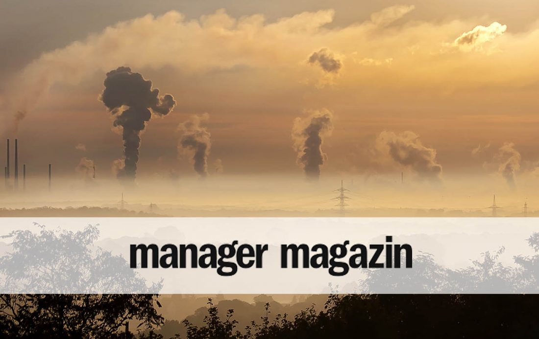 Novocarbo's large-scale Carbon Dioxide Removal in German Manager Magazin